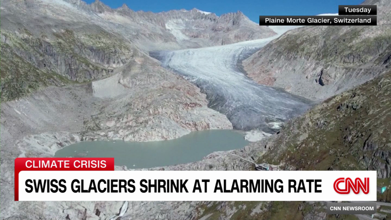 Swiss Glaciers Lose 25% of Volume in Decade, Study Reveals