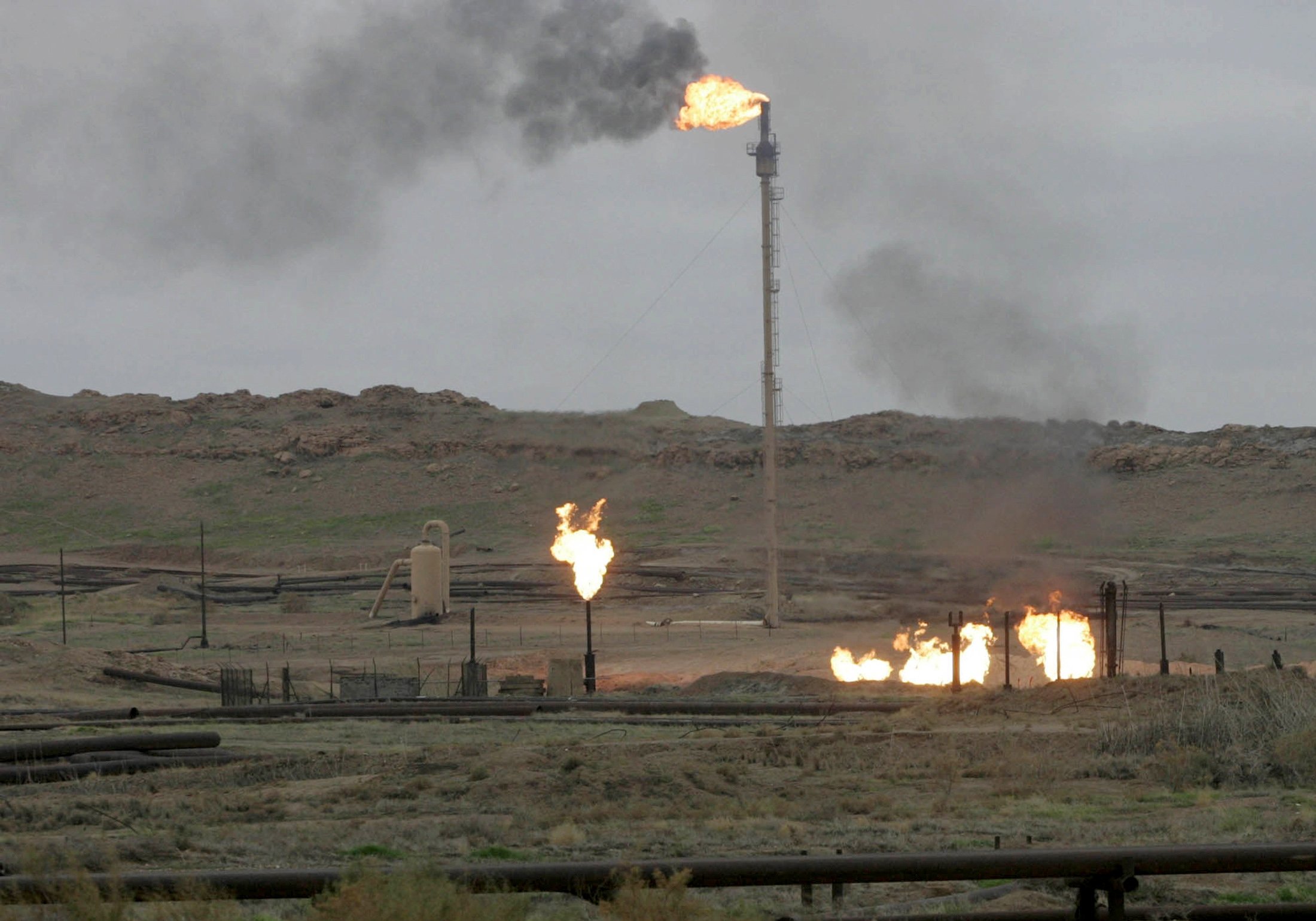 Drone Attack Shuts Down Major Gas Field in Iraq