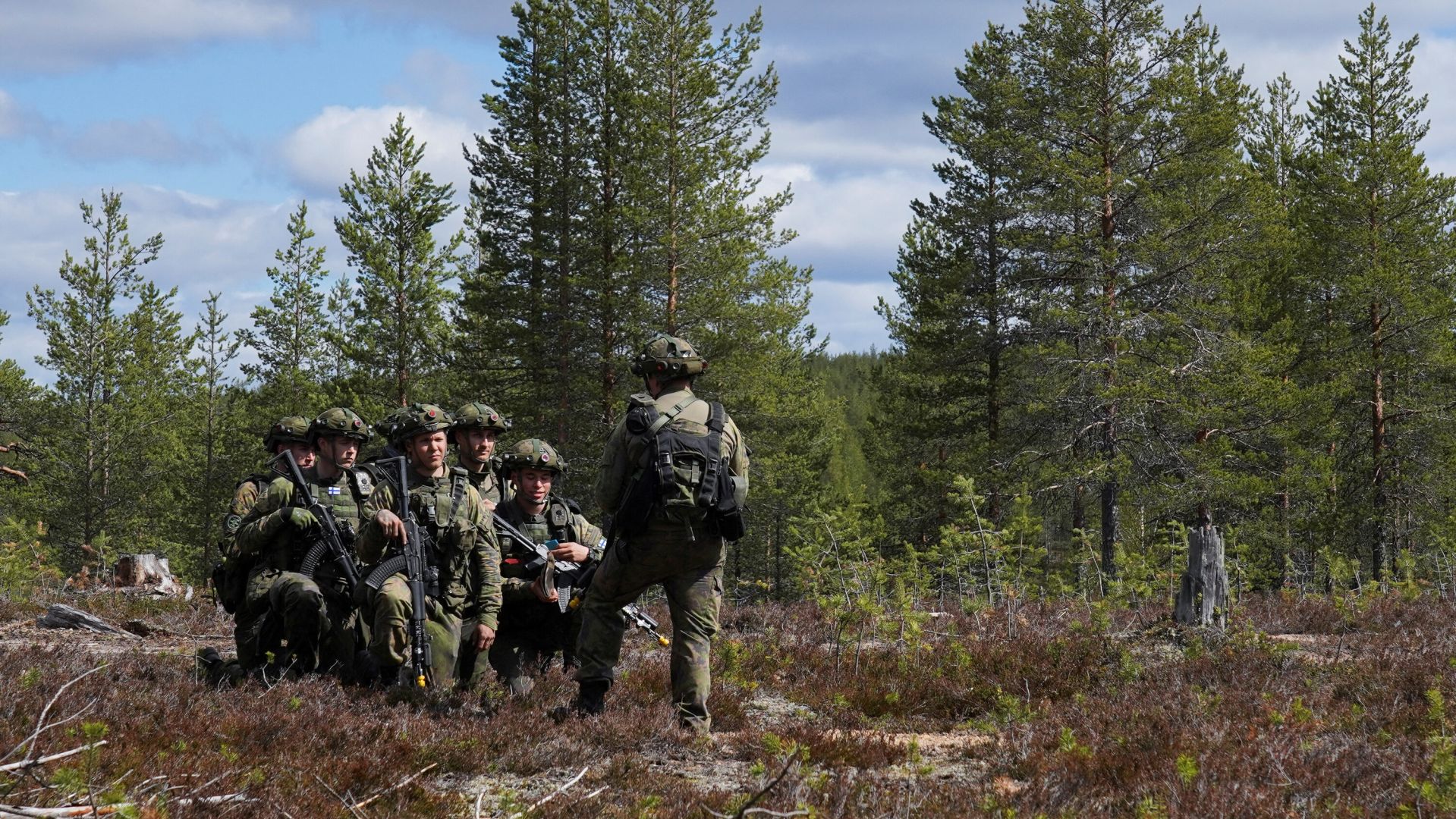 Finland Conducts Major Military Exercises Near Russia Border