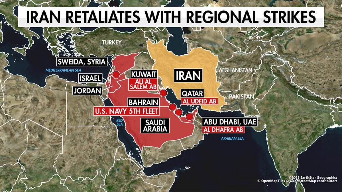 U.S. Concludes Strikes Against Iranian Targets