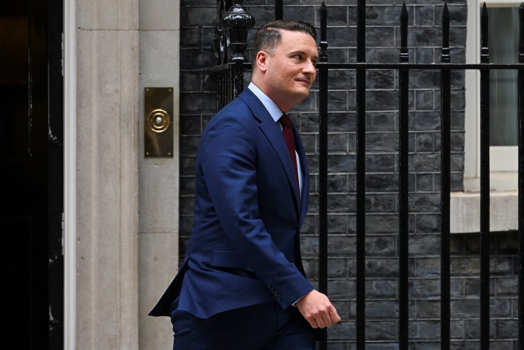 Former Health Minister Wes Streeting Named New British Defense Minister