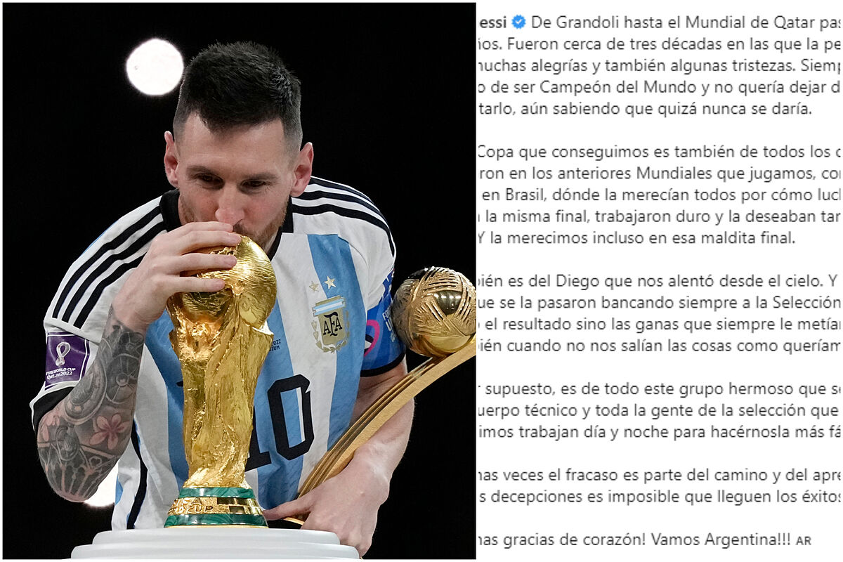 Messi’s Open Letter to His Late Father: A Message of Grief and Regret