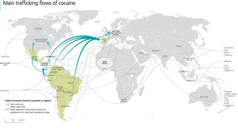 Record Cocaine and Methamphetamine Seizures Highlight Global Drug Trade