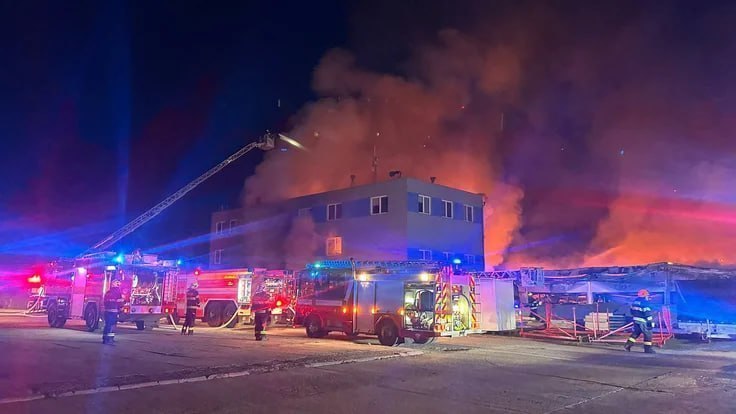 Slovak Police Thwart Arson Attack on UAV Facility as Czech Interior Minister Labels Pardubice Fire Terrorist Act