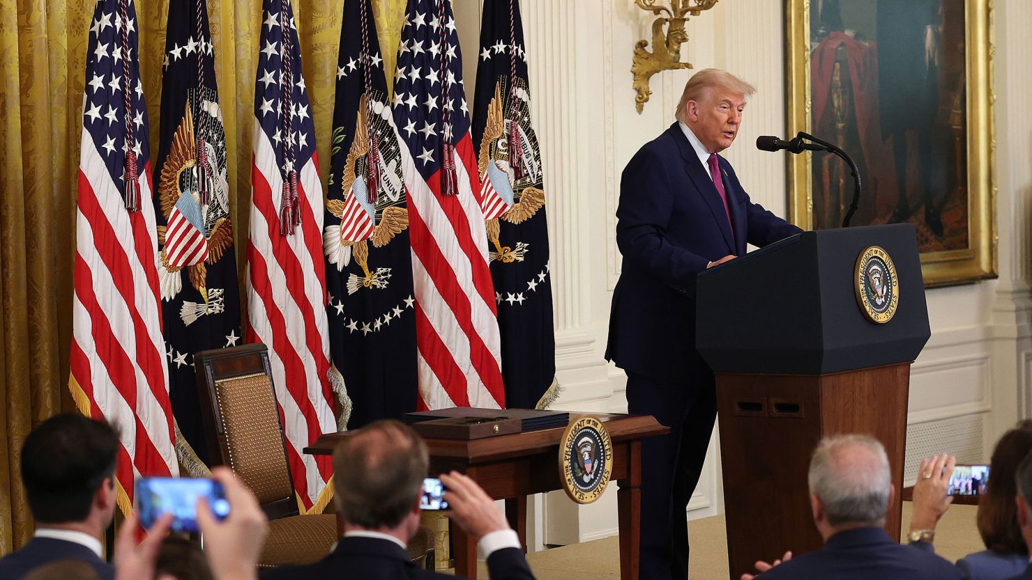 Trump Announces Sweeping Economic Measures Against Iran