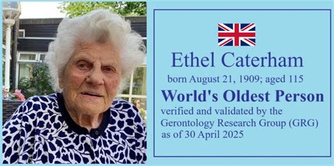 Ethel Caterham, Earth’s Oldest Person at 117, Celebrates Birthday After Historic Title Achievement