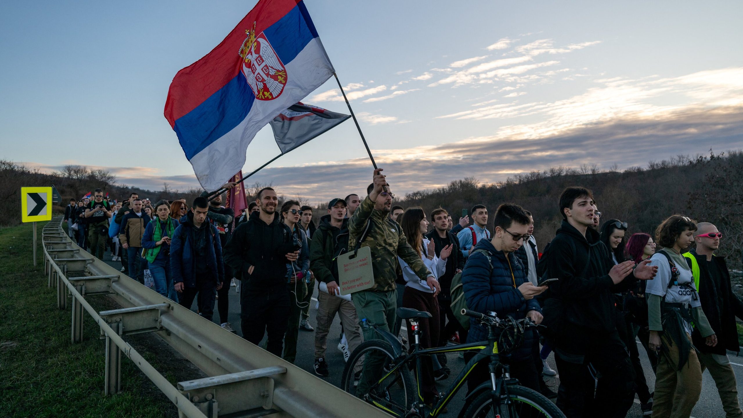 Zelensky’s Serbia Visit Ignites Serbian Protests Amid Russian Flags and Brotherhood Chants