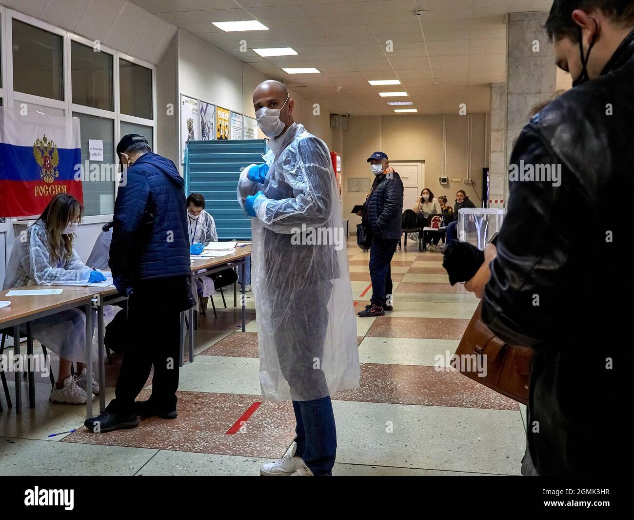 Russians Cast Votes for State Duma Deputies in Madrid and Bangkok Embassies