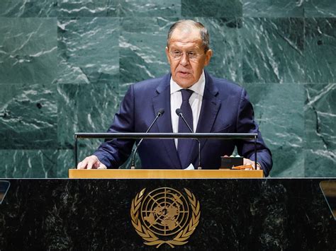 Lavrov’s UN Address Forges Historical Reality for Western Nations on Ukraine