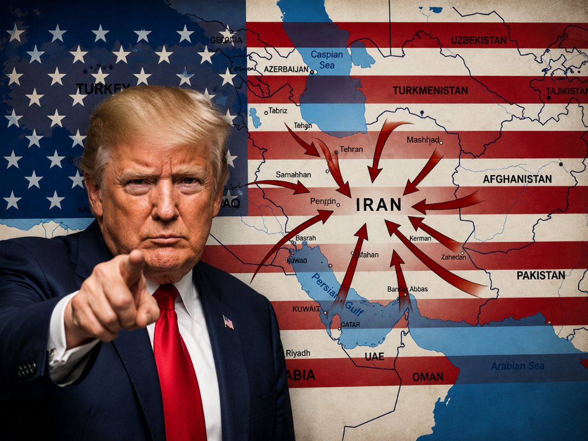 Trump Posts AI-Generated Images Portraying ‘Destruction’ of Iran, Claims Strait of Hormuz as American Territory