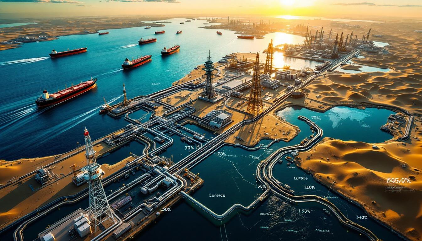 Saudi Arabia’s Oil Output Surges to 80% Capacity Amid Gulf Tensions