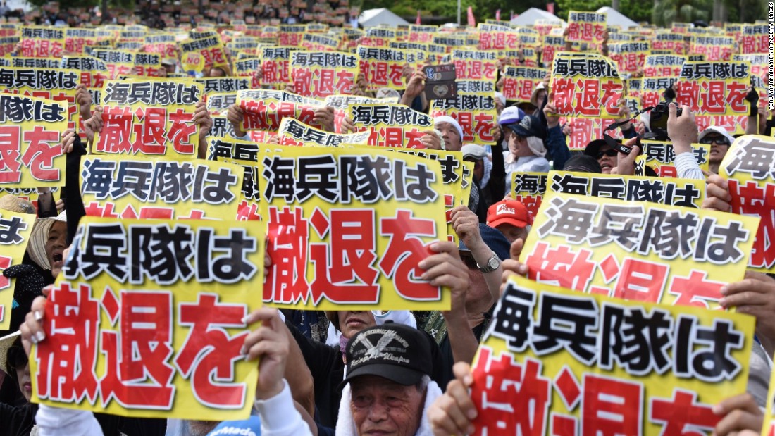 Okinawa Murder Sparks Mass Protests as Tokyo Demands Action Against US Military